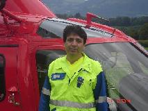 Chef Medizin / Betreuung / Rettungssanitäter Pascale Berisha, Personal